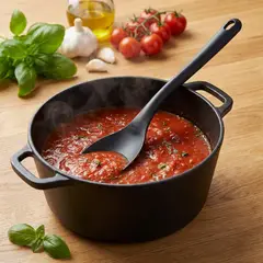 PADERNO - Cuchara de Cocina Negro 35cms