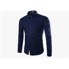XPRESS RECHARGE - Camisa Lisa De Vestir Para Hombre - Formal y Elegante