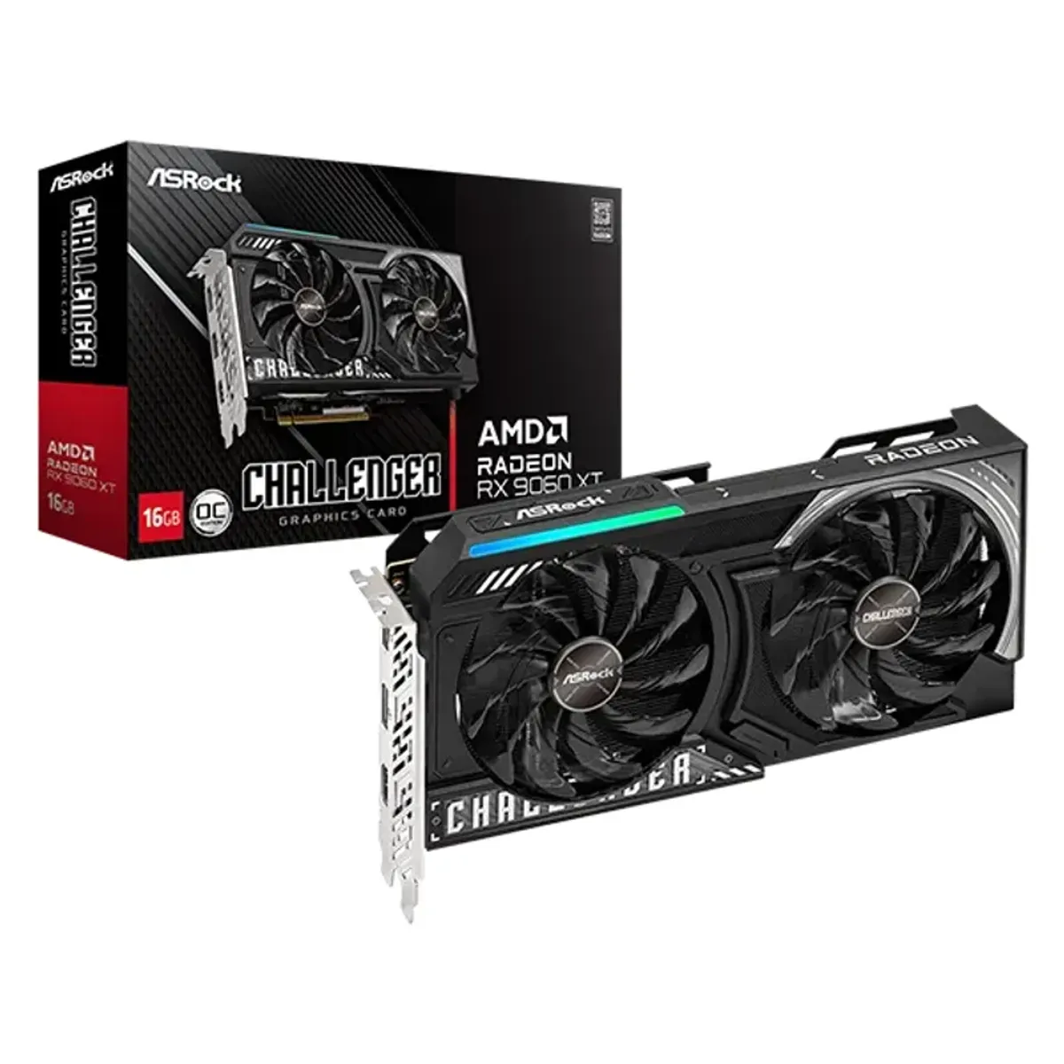 ASROCK - ASROCK RADEON RX9060XT CHALLENGER 16GB OC