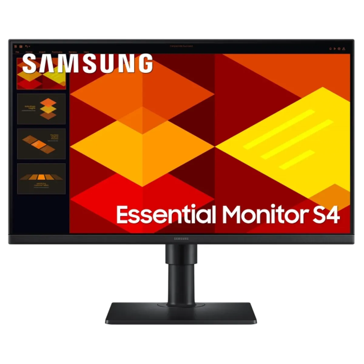 SAMSUNG - MONITOR SAMSUNG 24" IPS FULL HD 100HZ PIVOT HDMI DP LS24D400GALXZS