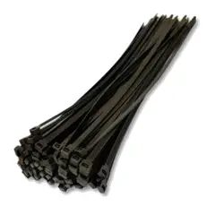 MAKAWA - AMARRA PLASTICA 2.5X200MM NEGRO