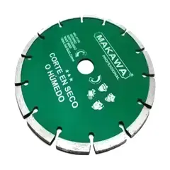MAKAWA - DISCO DIAMANTADO 115MM VERDE