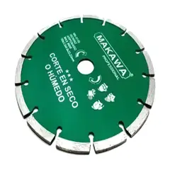 MAKAWA - DISCO DIAMANTADO 180MM VERDE