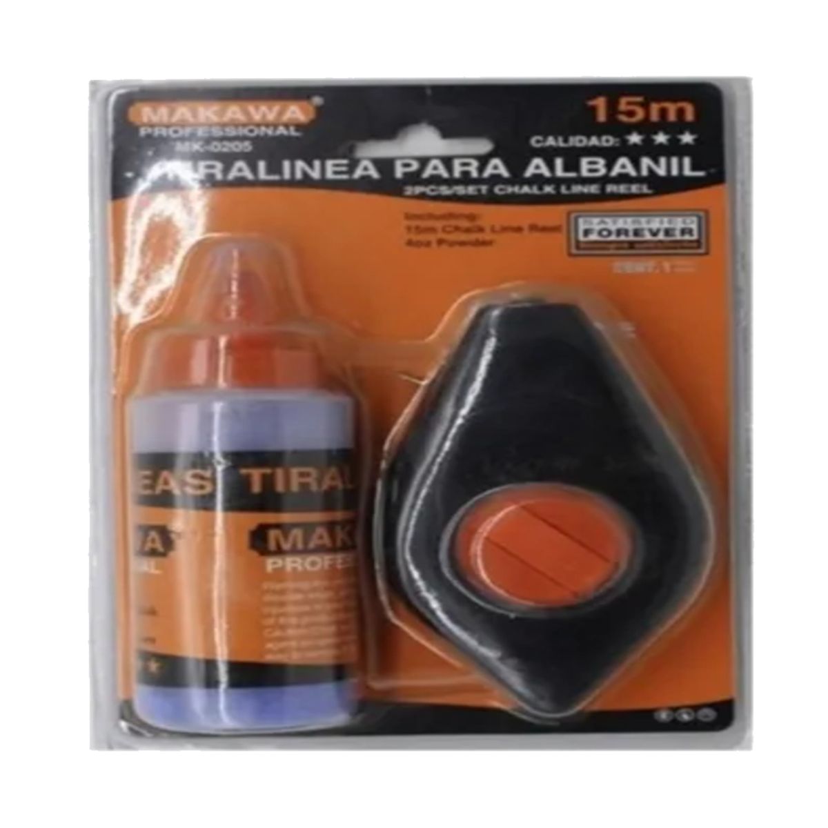 MAKAWA - TIZADOR 2PCS 15MTS SNIVEL MAKAWA