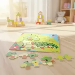 MONTESSORI WOOD - Rompecabezas De Madera Infantil Didáctico Formas Y Colores