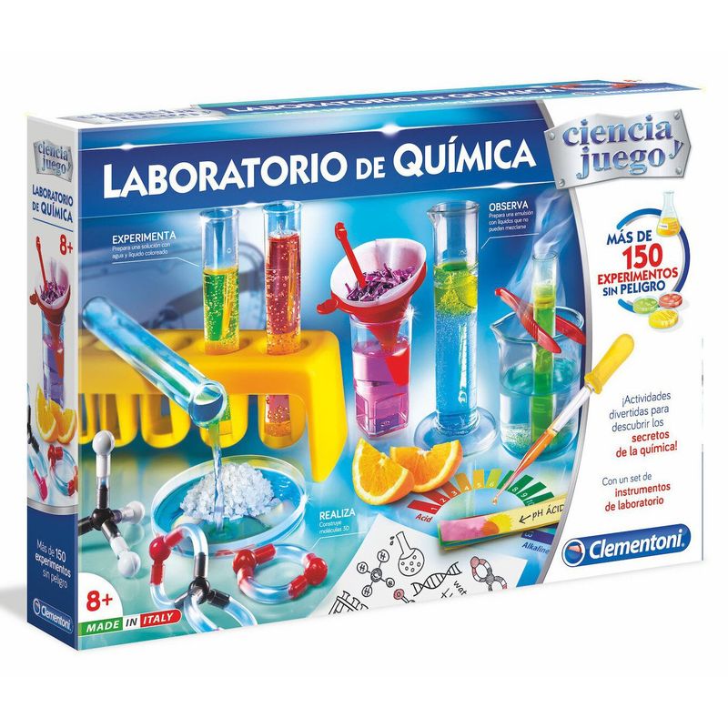 CLEMENTONI - Ciencia Laboratorio Quimica 150 Experimentos