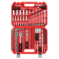 WESTUL - Juego De Dados Cromo 218 Pcs + Maletin Wt-ss218 Uso Profesional