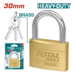 TOTAL TOOLS - CANDADO DE BRONCE 30MM TOTAL