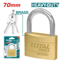 TOTAL TOOLS - CANDADO DE BRONCE 70MM TOTAL