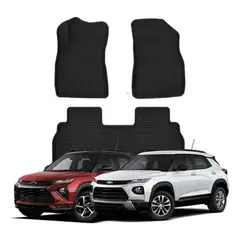 GENERICO - Cubre Pisos Calce Perfecto Chevrolet Trailblazer - 3 Piezas