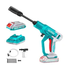 TOTAL TOOLS - Hidrolavadora Inalámbrica 20V 24,8 Bar con Batería y Cargador Total TPWLI20362
