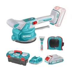 TOTAL TOOLS - Ventosa Vibradora Inalambrica 20v 60KG Total