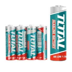 TOTAL TOOLS - PILAS ALCALINAS AA POR 4PCS TOTAL