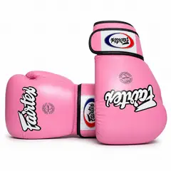 GENERICO - GUANTES DE BOXEO PROFESIONAL FAIRTEX BGV1 ROSA - 14 OZ - HECHO EN TAILANDIA