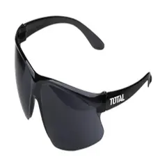 TOTAL TOOLS - Lentes Gafas Antiparras Oscuras De Seguridad Total Tsp305