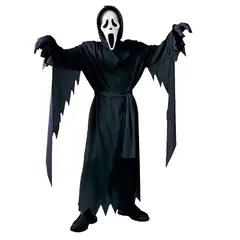 DANWEILE - Disfraz de terror para Halloween para Unisexo para Halloween