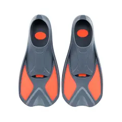 TIOZONEY - Aletas de natación para niños y adultos - Naranja -32