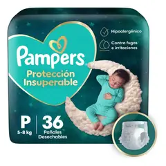 PAMPERS - PAÑAL PROTECCION INSUPERABLE P 36 UN