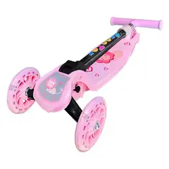 GENERICO - Scooter Monopatín Plegable Ruedas Led Niños Color Azul