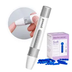 MEDICALTEC - Lapiz Lancetero + 50 Unidades de Lancetas Universales