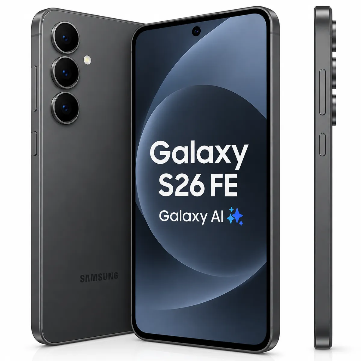 SAMSUNG - Samsung Galaxy S26 FE 256GB 5G Grafito