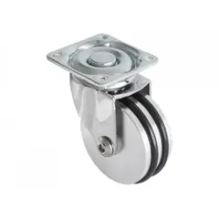 HBT - Pack de 4 Ruedas Aluminio 50mm40kg