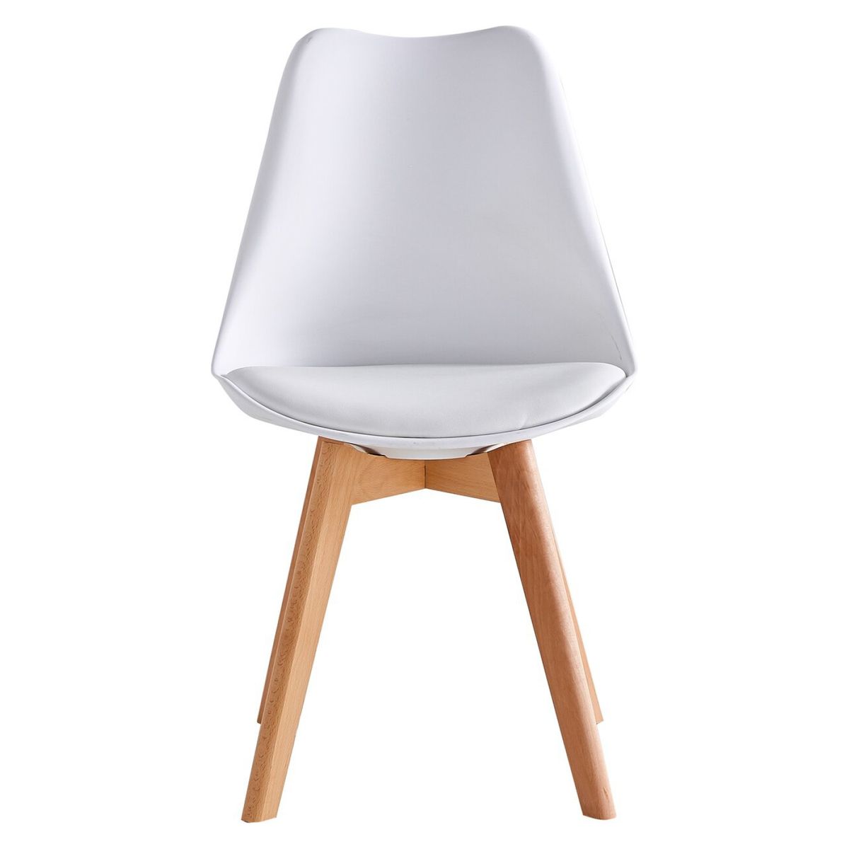 MIDTOWN - Pack X4 Sillas De Comedor Tulip Blanca