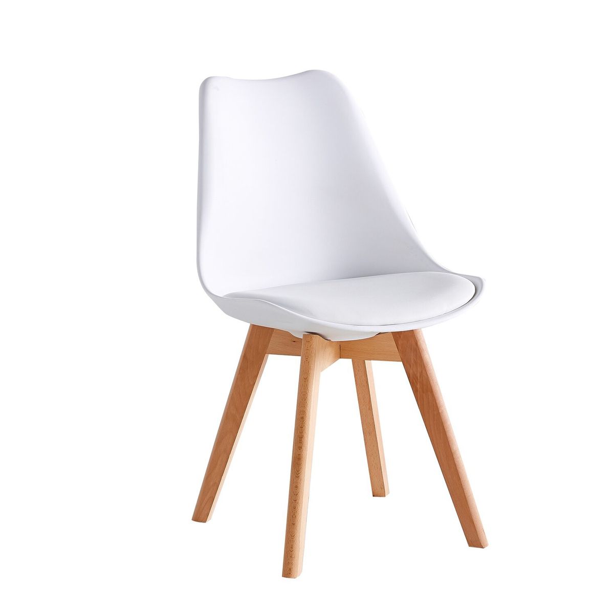 MIDTOWN - Pack X4 Sillas De Comedor Tulip Blanca