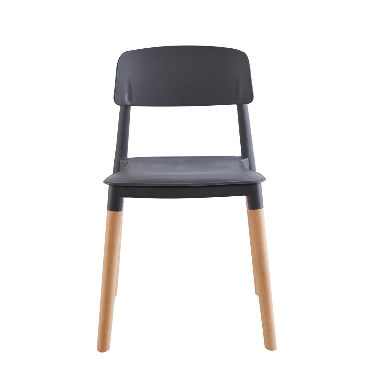 MIDTOWN - Pack X4 Sillas De Comedor Nordica Gris Milan