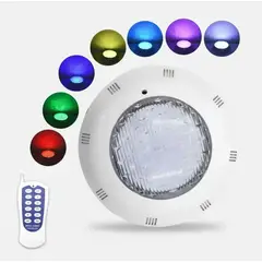 GENERICO - Foco Led Piscina Blanco Multicolor 18w 12v