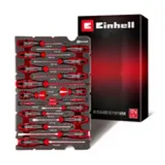 EINHELL - PAD DESTORNILLADORES MIX - 17 PIEZAS - E-CASE