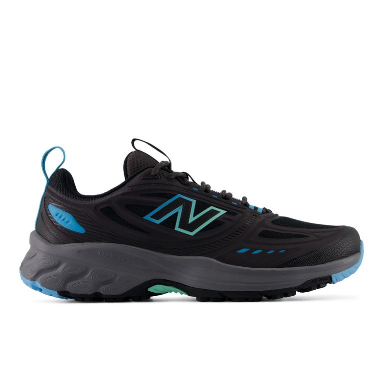 Zapatilla Trail Running Mujer 410 V9 Negras/Azul