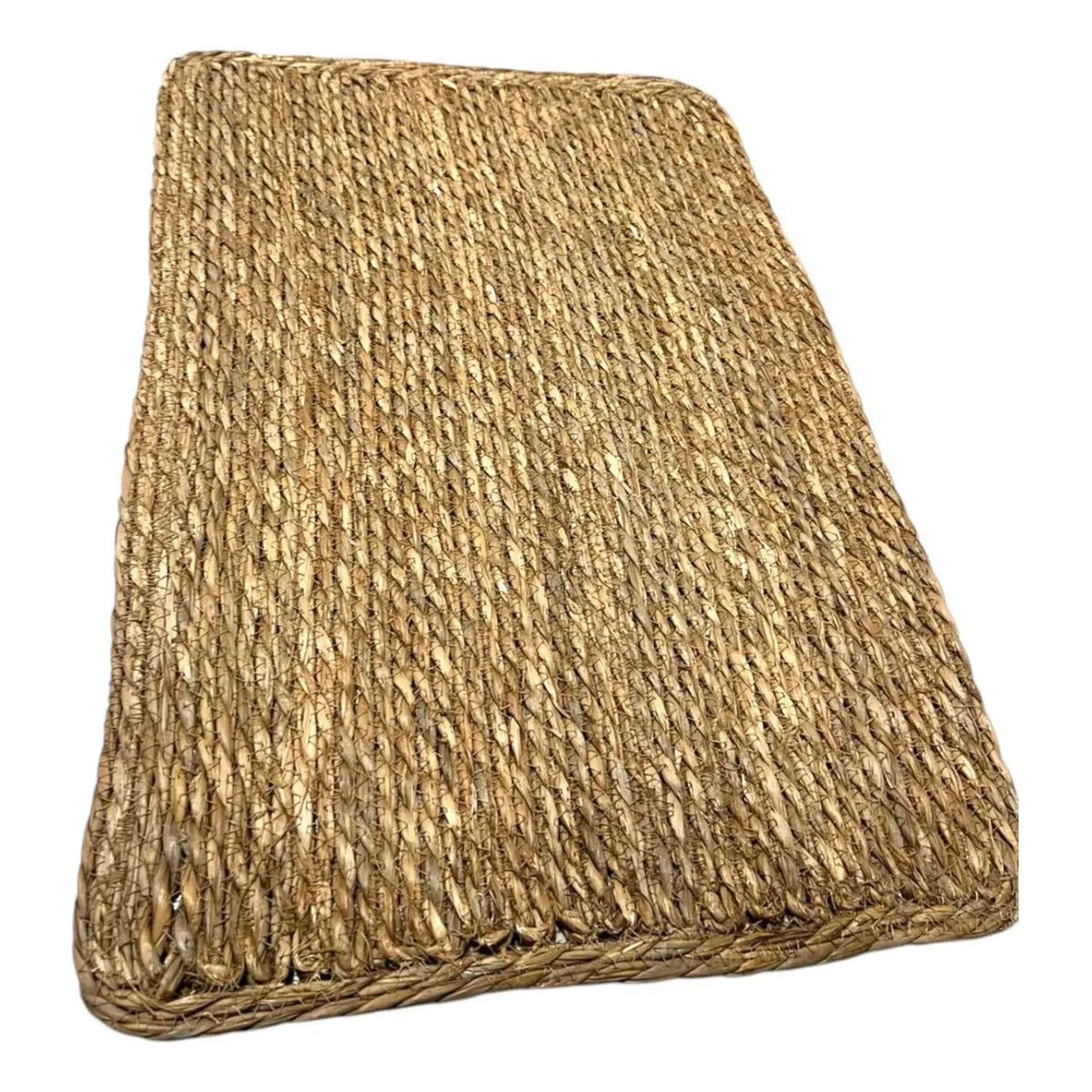 OEM - Alfombra De Entrada Hogar Limpiapiés Diseño Rustico Mimbre 39 M 50 M Beige