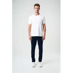 VELEZ - Vélez Pantalón Chino Italo Hombre Semifitted Azul Oscuro