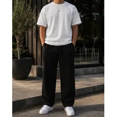 AGW - Pantalón Buzo Recto Baggy Hombre Algodón Nacional