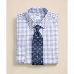 BROOKS BROTHERS - Camisa Hombre Non-Iron Broadcloth Stretch Supima Cotton Ainsley Regular Blanco