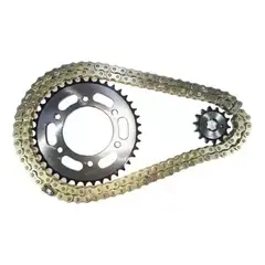 GENERICO - Kit Transmision Yamaha Fz 16 / Fz 2.0 Racing 428h Dorada Seipro