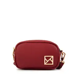 AMPHORA - Cartera bandolera delia rojo oscuro