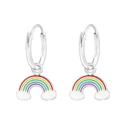 GOIA - Aros Argolla Arcoiris Colgante