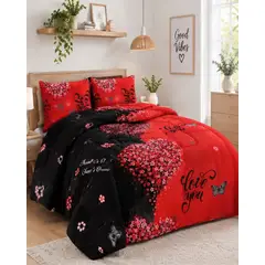 MYLHOGAR - Cobertor Térmico 2 Plazas Plush Chiporro De Invierno Con 2 Fundas