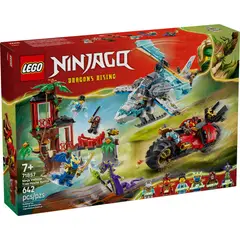 LEGO - 71857 BATALLA DE VEHÍCULOS NINJA JUNTO A LA CASA ÁRBOL
