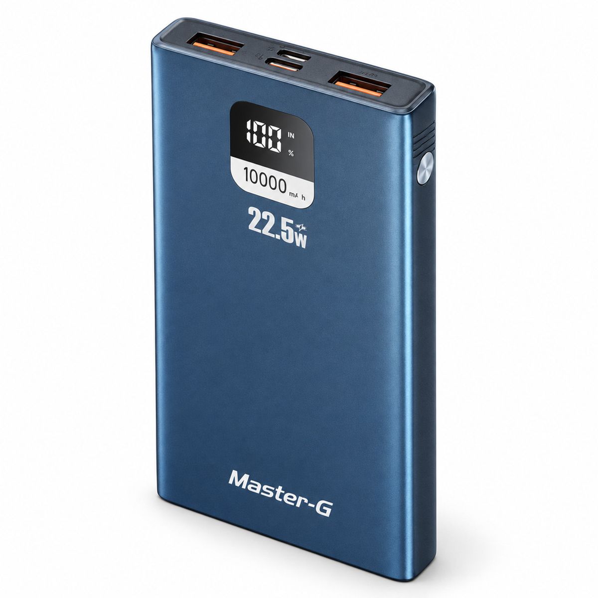 MASTER G - Power Bank Master G 10000mAh Carga Rapida 22.5W Azul
