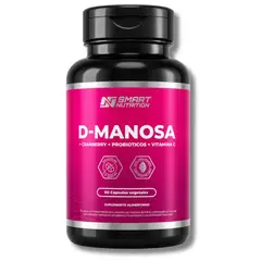 GENERICO - D manosa + Cranberry + Probióticos + Vitamina C -90 Cápsulas