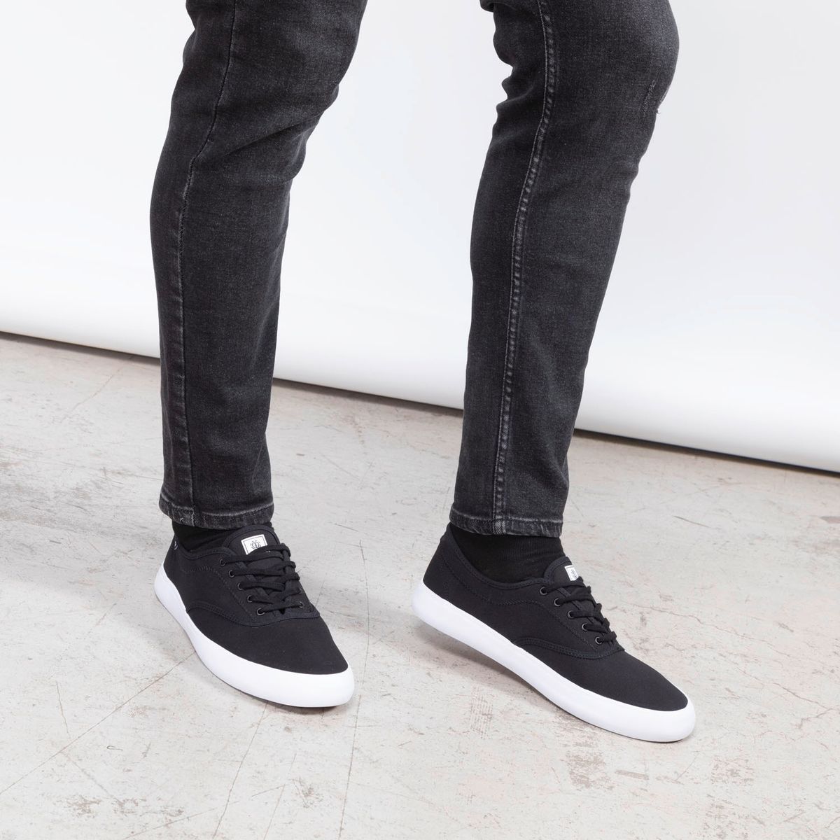 ELEMENT - Zapatilla Urbana Hombre Negro Element