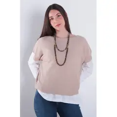 WADOS - SWEATER MANGA CORTA ESCOTE REDONDO