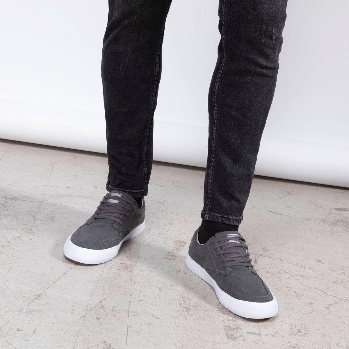 ELEMENT - Element Zapatilla Urbana Hombre Cuero Gris