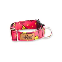MUMUMU RUFF - Collar Ajustable para Perro Mumumú Ruff Oh Rayos Rojo XS