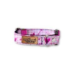 MUMUMU RUFF - Collar Ajustable para Perro Mumumú Ruff Likes Rosa Claro XS
