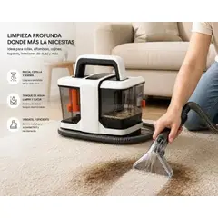 MOVI - ASPIRADORA MULTIPROPOSITO DE ALFOMBRAS, SOFAS, TAPIZ DE ASIENTOS Y DE AUTO