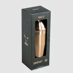 WAYU - Coctelera 750ml Acero Inoxidable Acabado Cobrizo